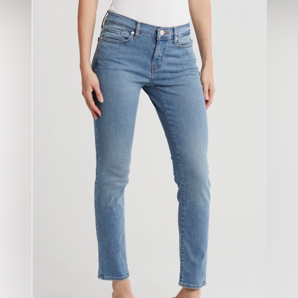 Frame Women’s Le Garçon Mid Rise Crop Boyfriend Jeans Size 26 Color Quirky